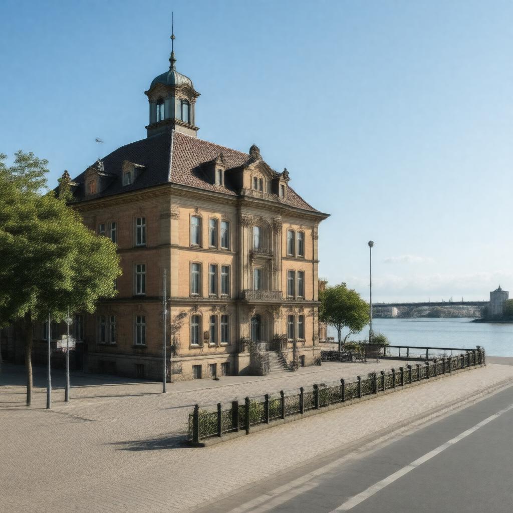 AI-created image of Altona, Hamburg, Germany