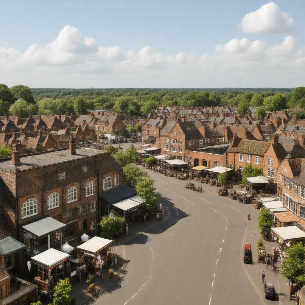 AI-created image of Altrincham