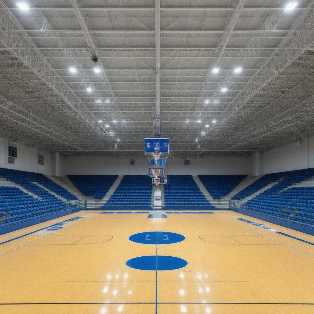 Click to view larger image AI-created image of Alumni Arena