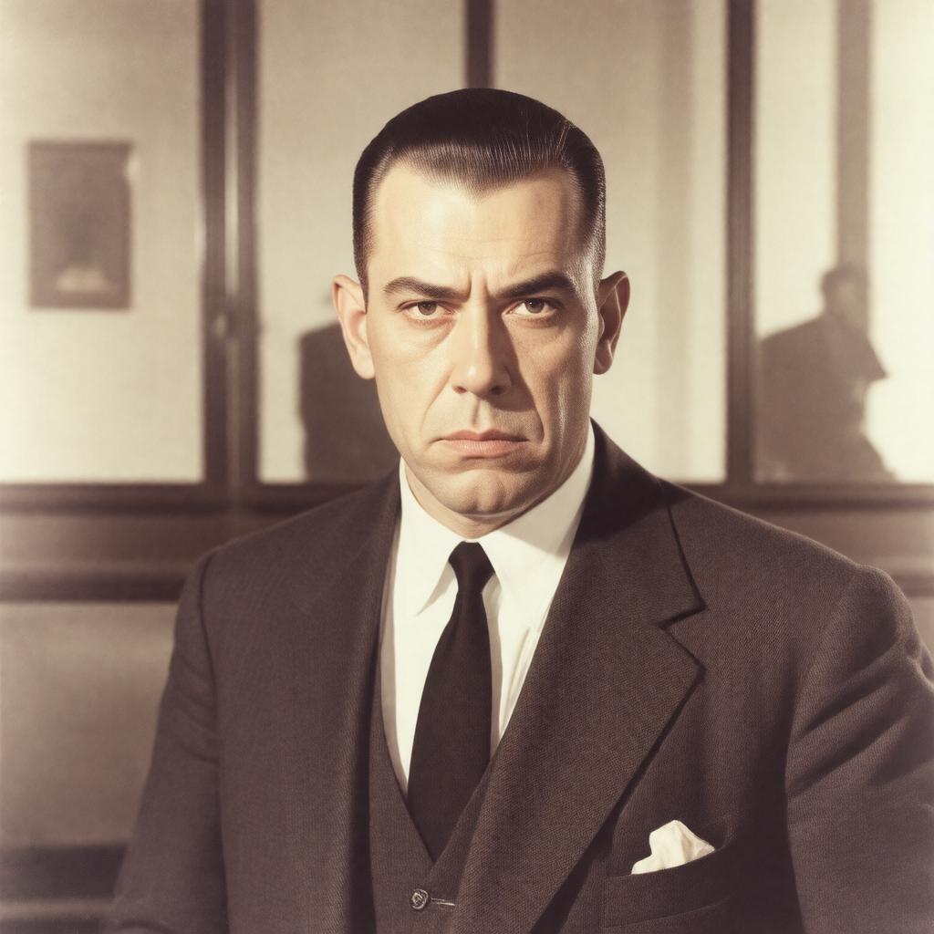 Click to view larger image AI-created image of Alvin Karpis