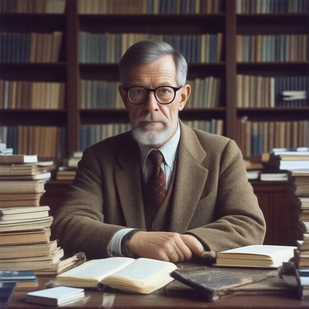 AI-created image of Alvin Plantinga