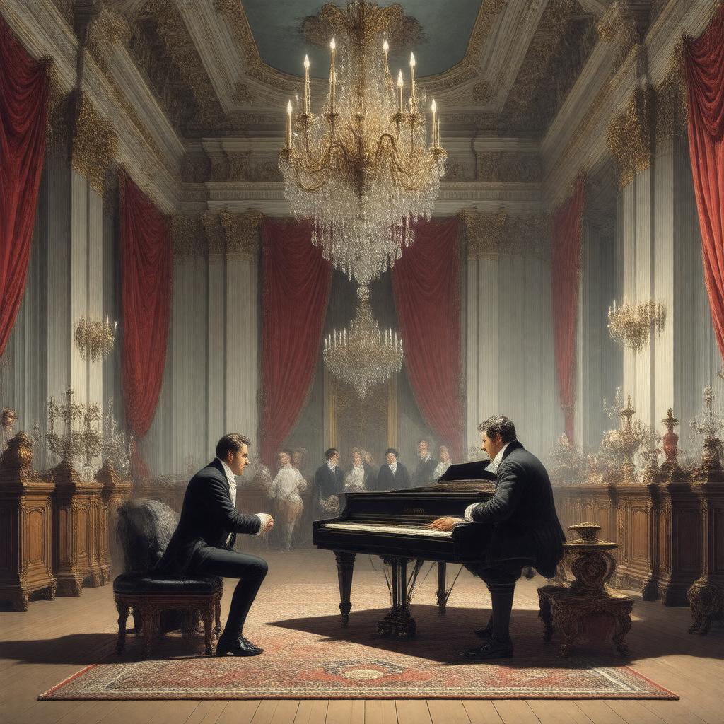 AI-created image of Amadeus (stage)