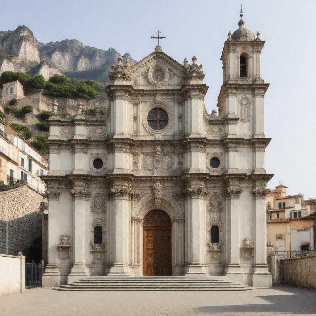 AI-created image of Amalfi Cathedral