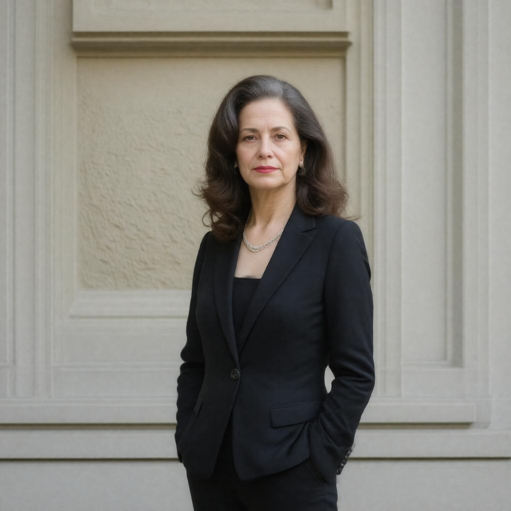 AI-created image of Amalia Koutsouri-Vourekas