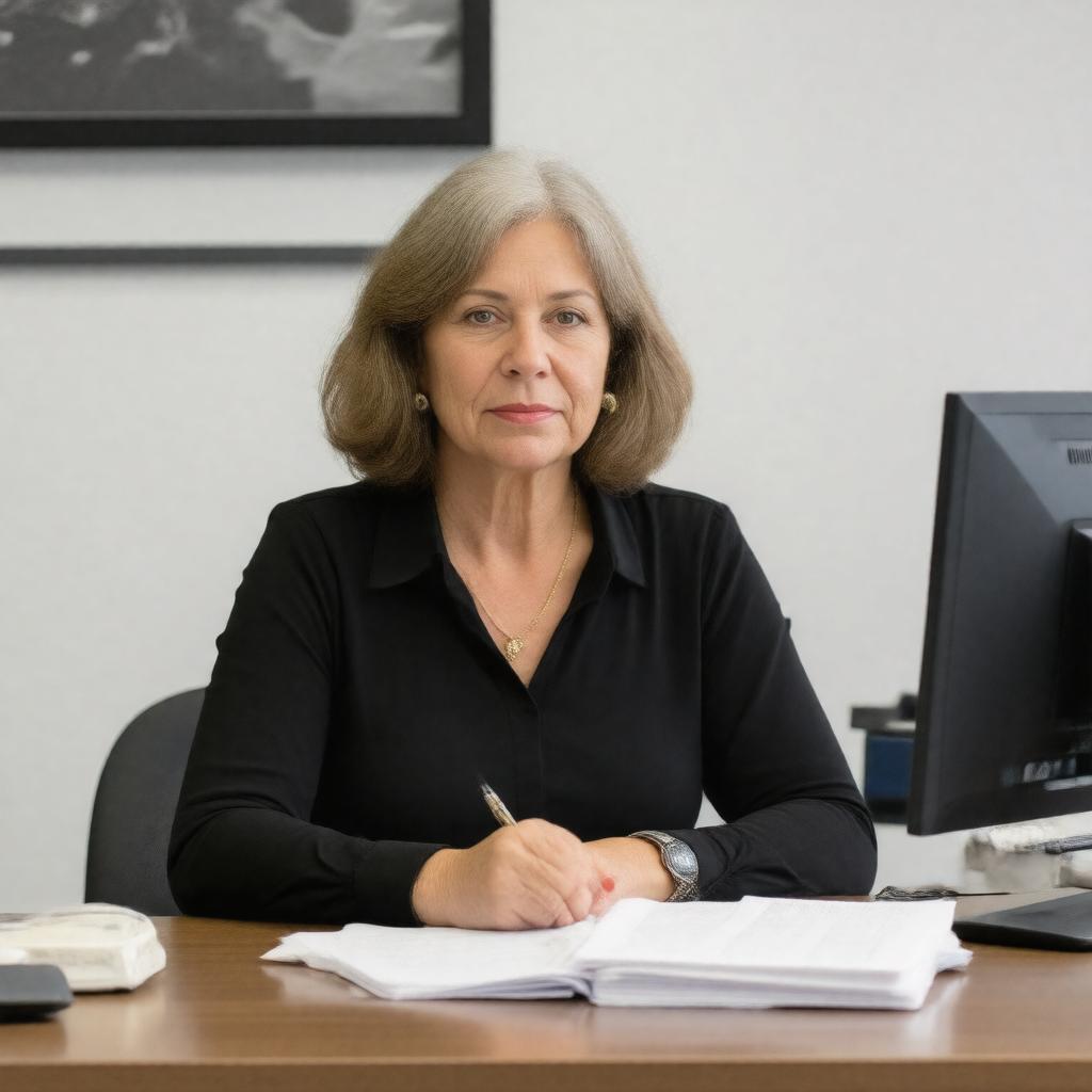 AI-created image of Amanda D. McMullen