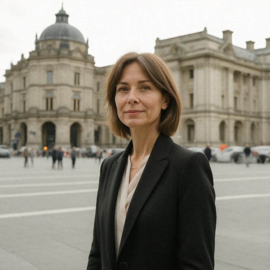 AI-created image of Amanda Levete