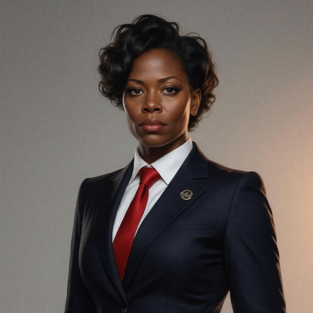 AI-created image of Amanda Waller