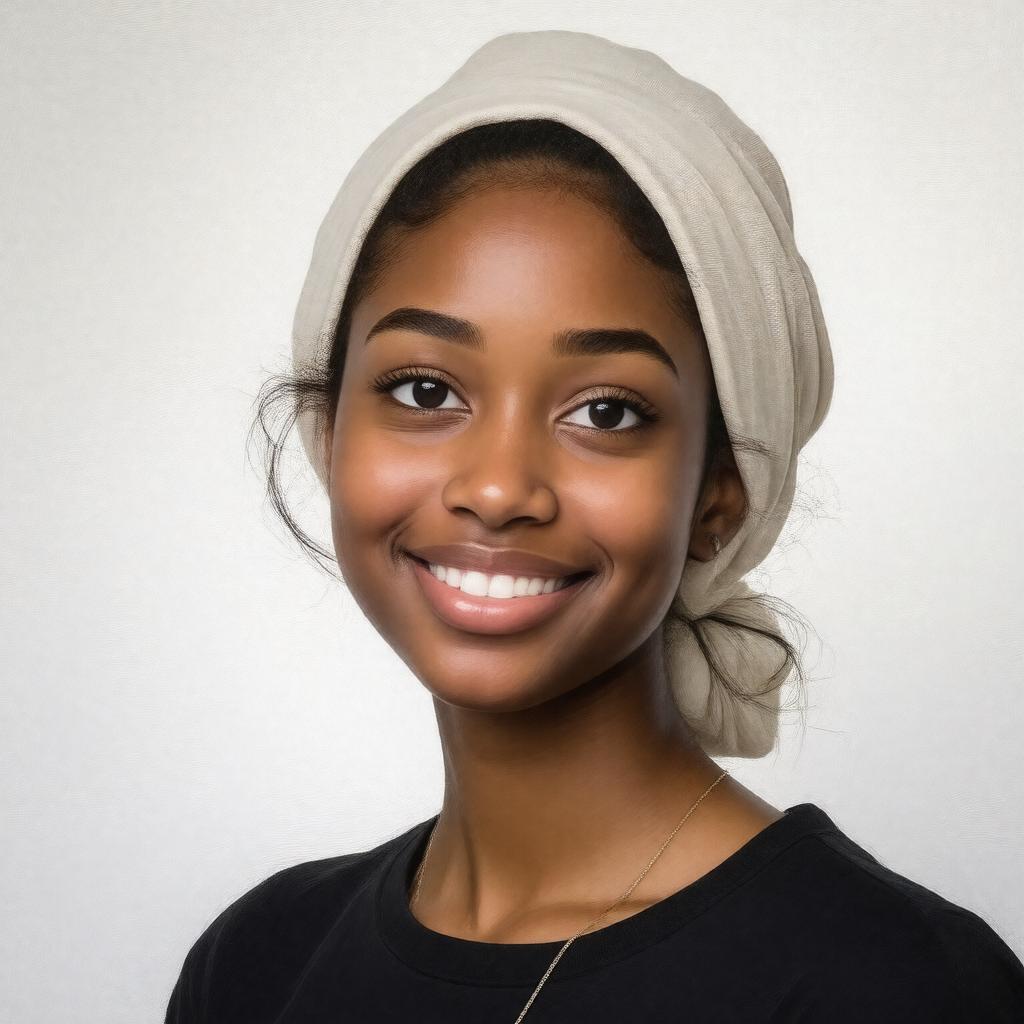 AI-created image of Amani Farah