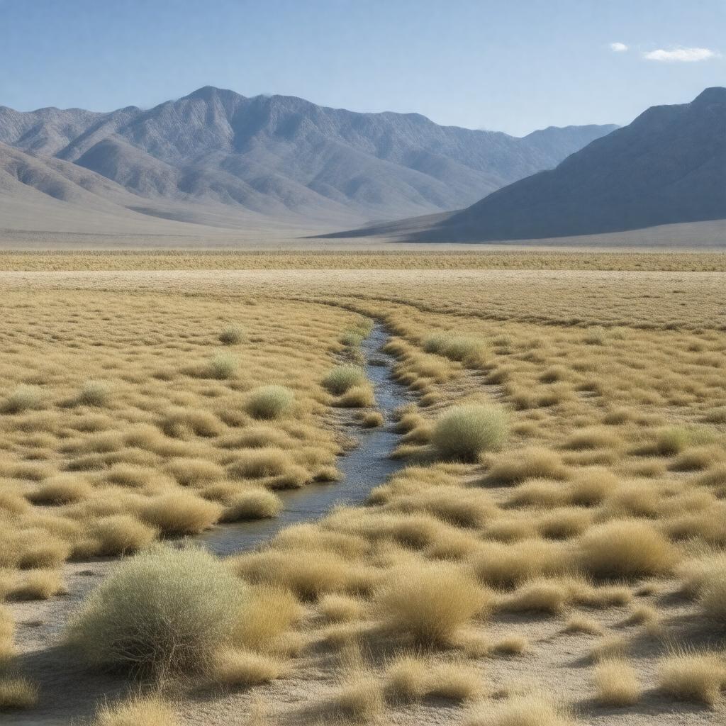 AI-created image of Amargosa Desert