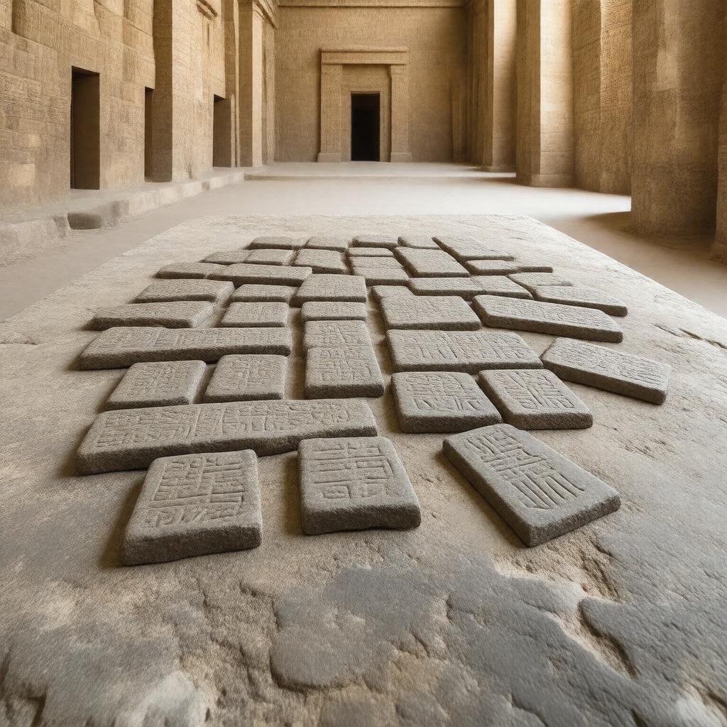 AI-created image of Amarna letters