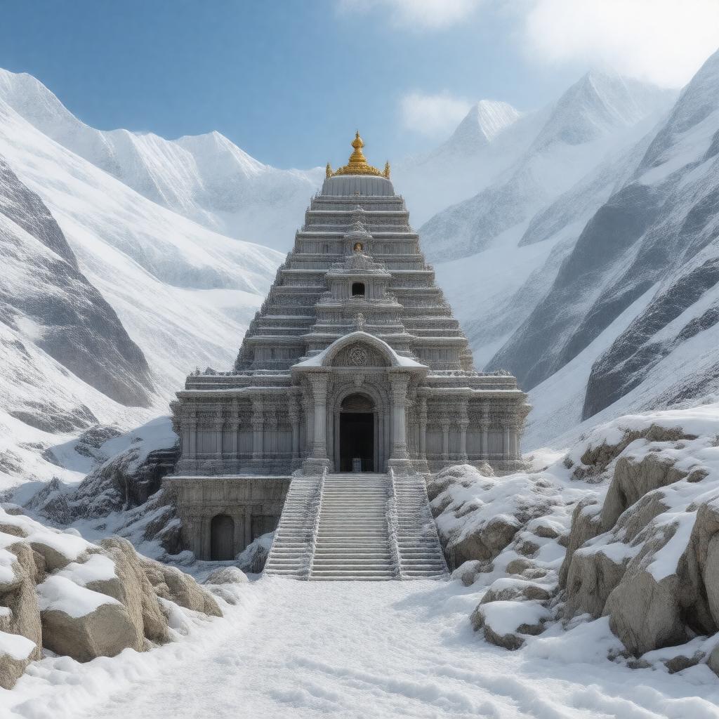 AI-created image of Amarnath Temple
