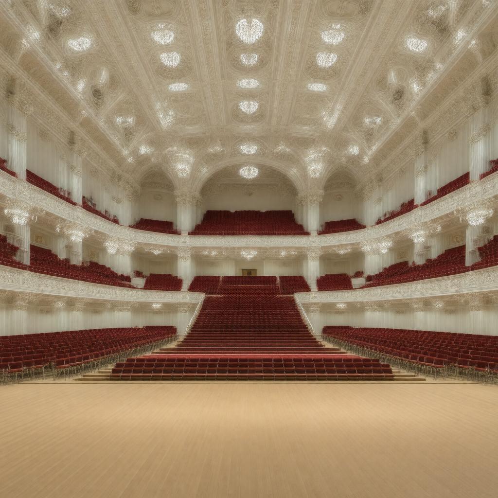 AI-created image of Amaryllis Fleming Concert Hall