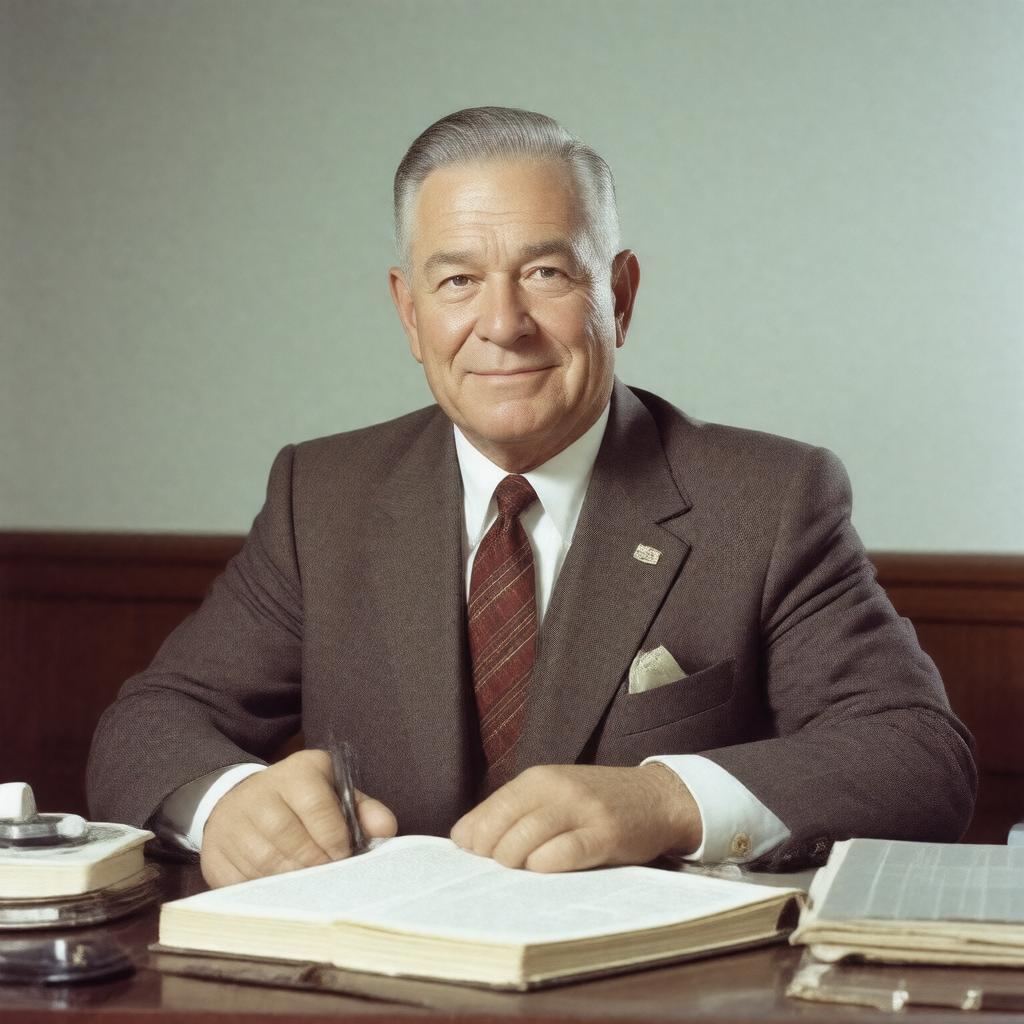 AI-created image of Amasa Coleman Lee