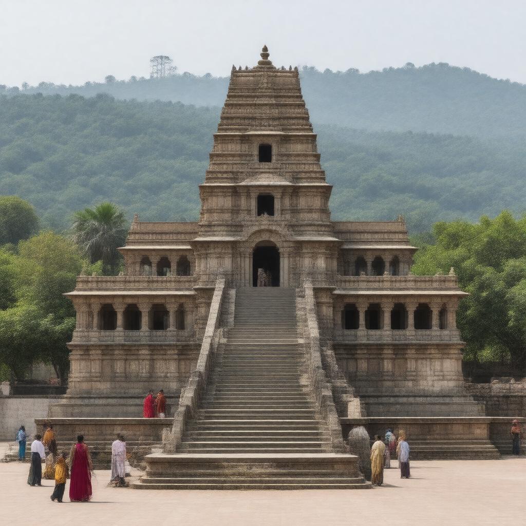 AI-created image of Ambaji Temple