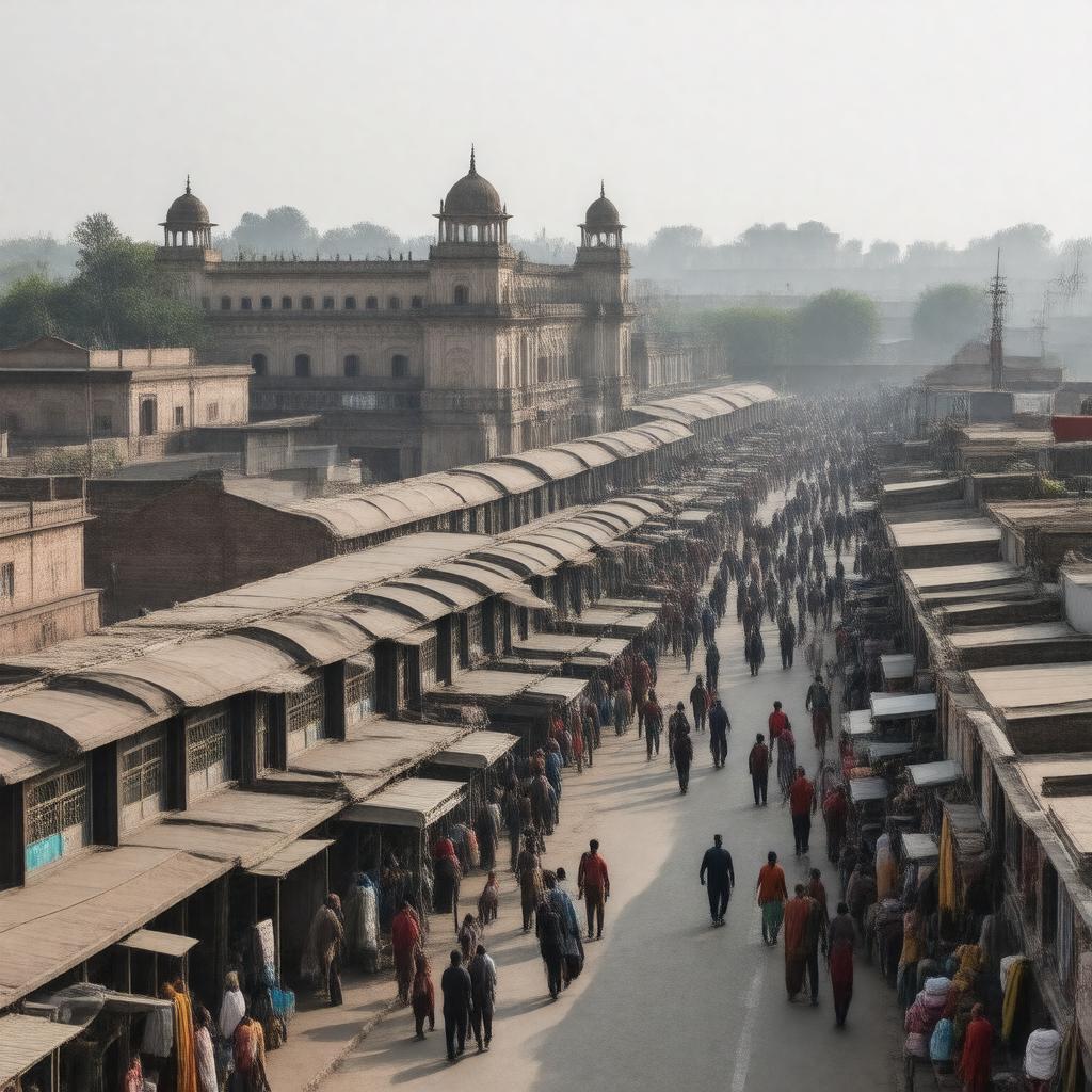 AI-created image of Ambala, Haryana, India