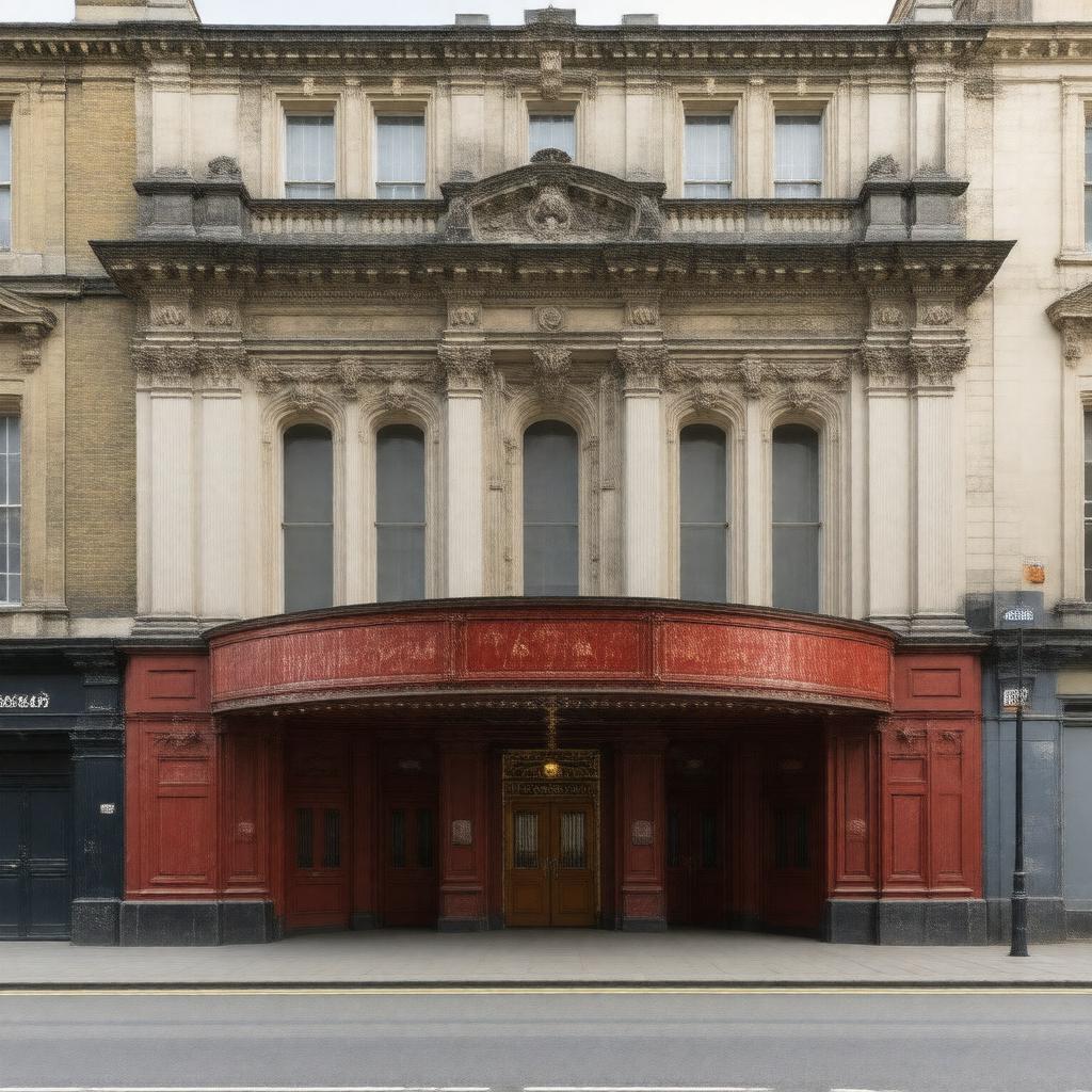 AI-created image of Ambassadors Theatre