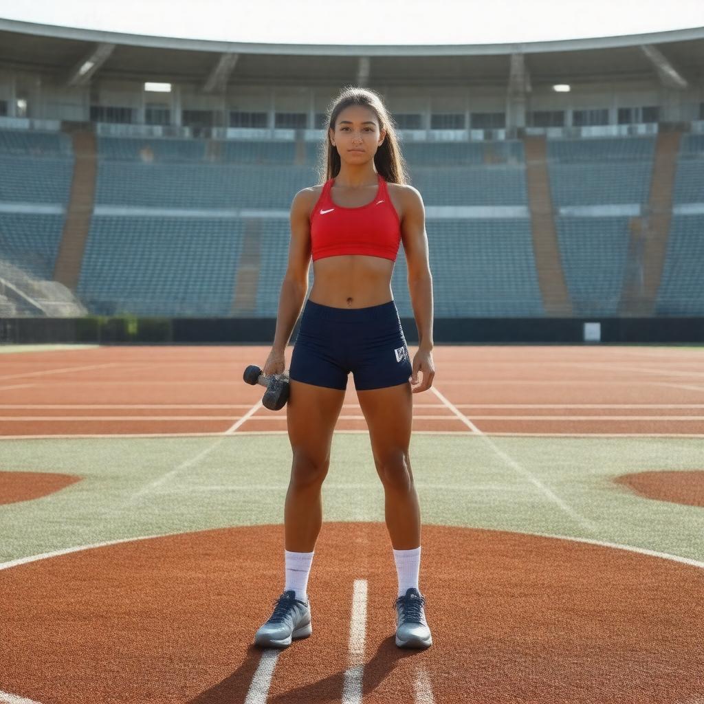 Click to view larger image AI-created image of Amber Campbell