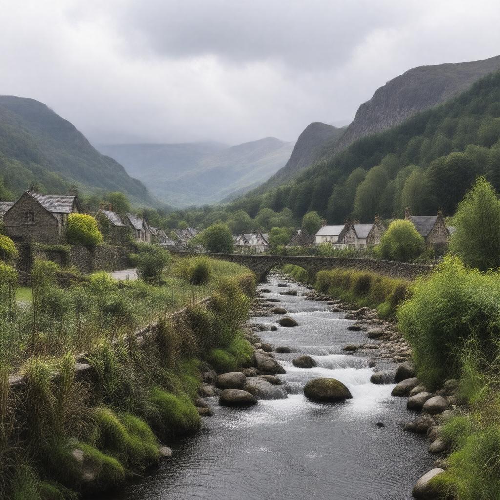 AI-created image of Ambleside