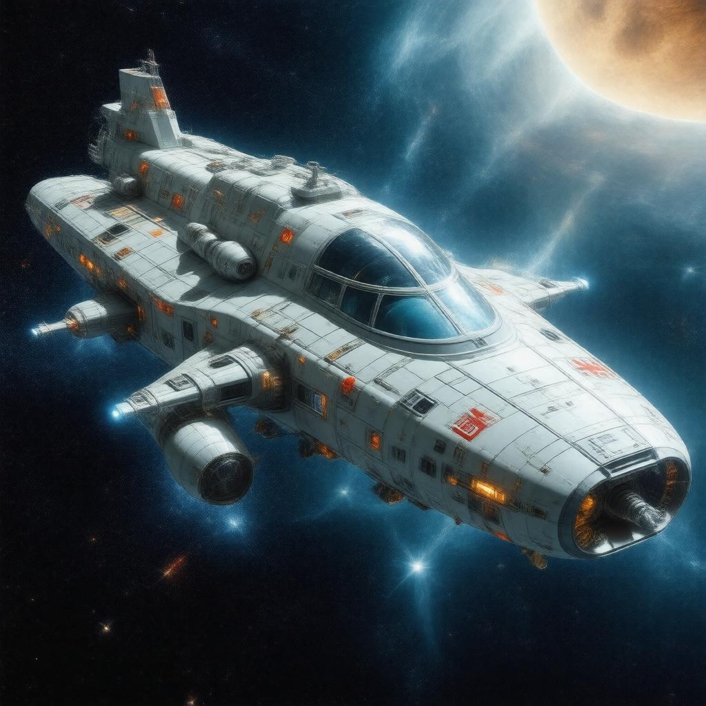 AI-created image of Ambulance Ship