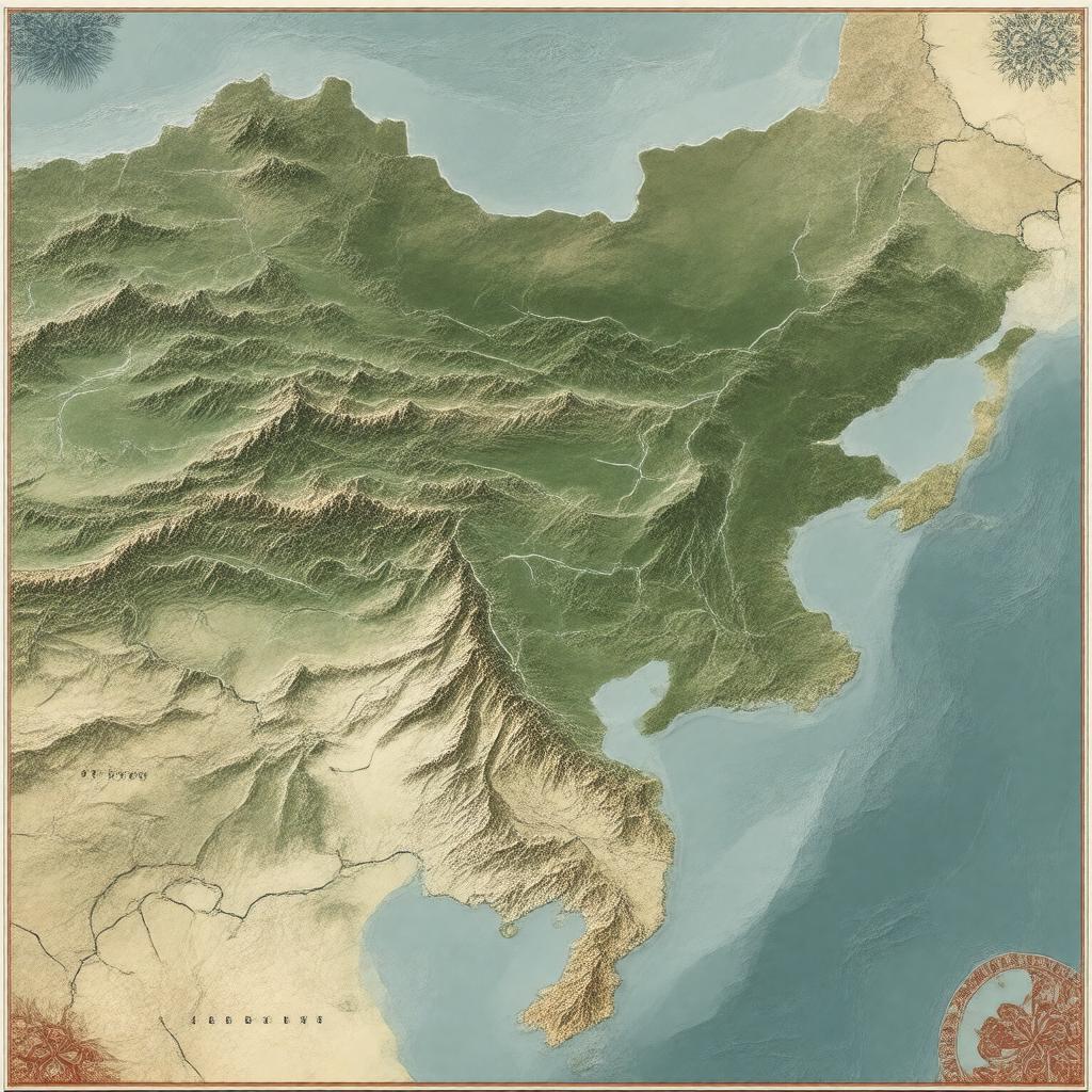 AI-created image of Amdo Tibetan