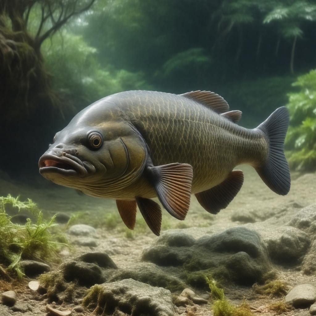 AI-created image of Ameiurus nebulosus