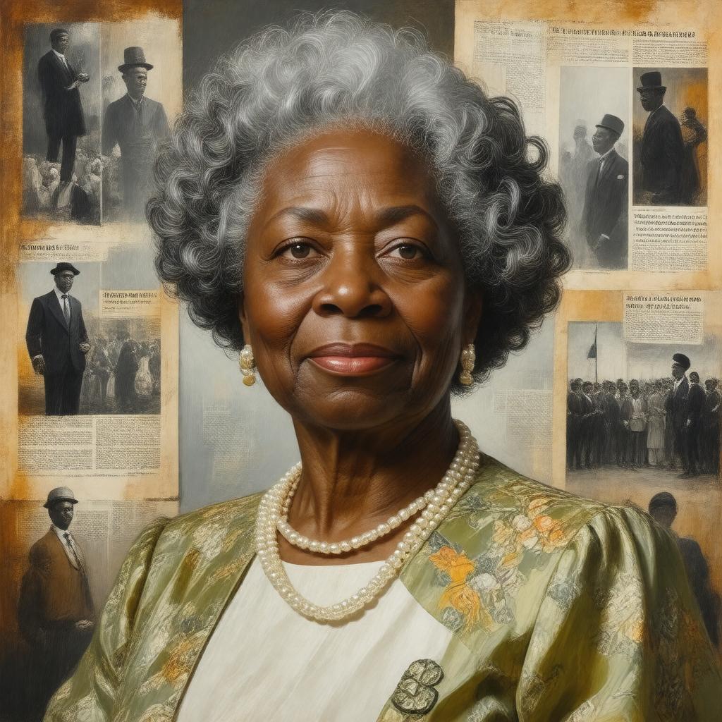 AI-created image of Amelia Boynton Robinson