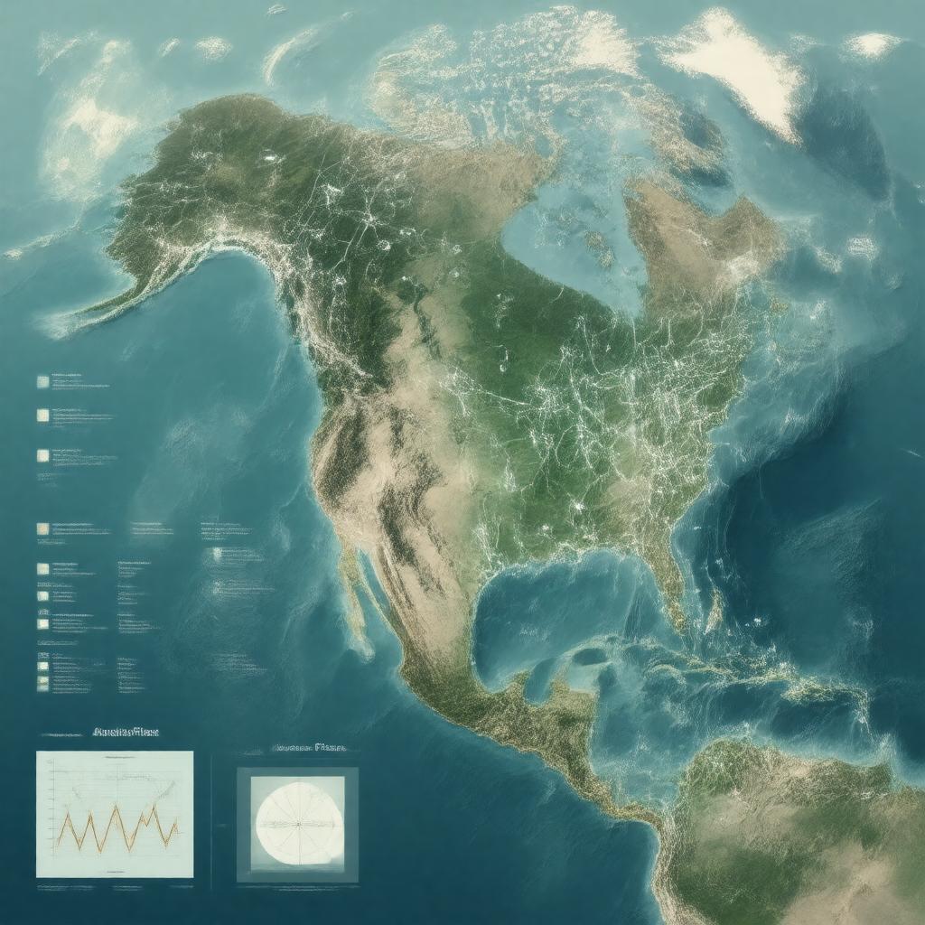 Click to view larger image AI-created image of AmeriFlux