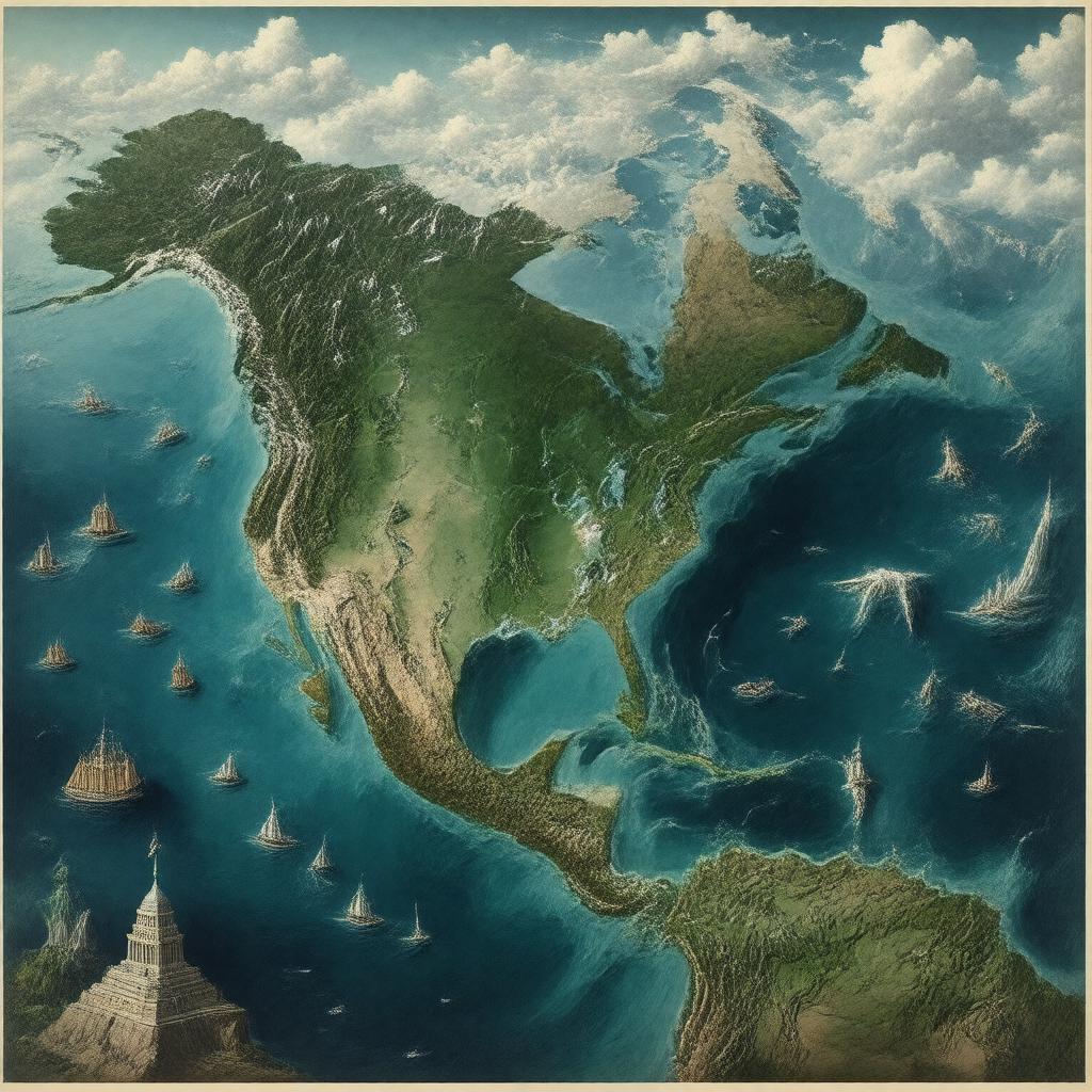 AI-created image of America