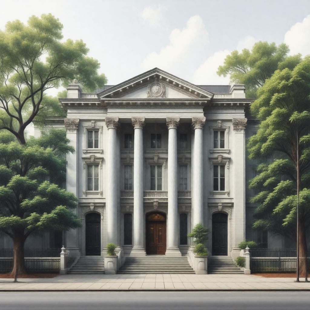 AI-created image of American Academy of Arts and Letters