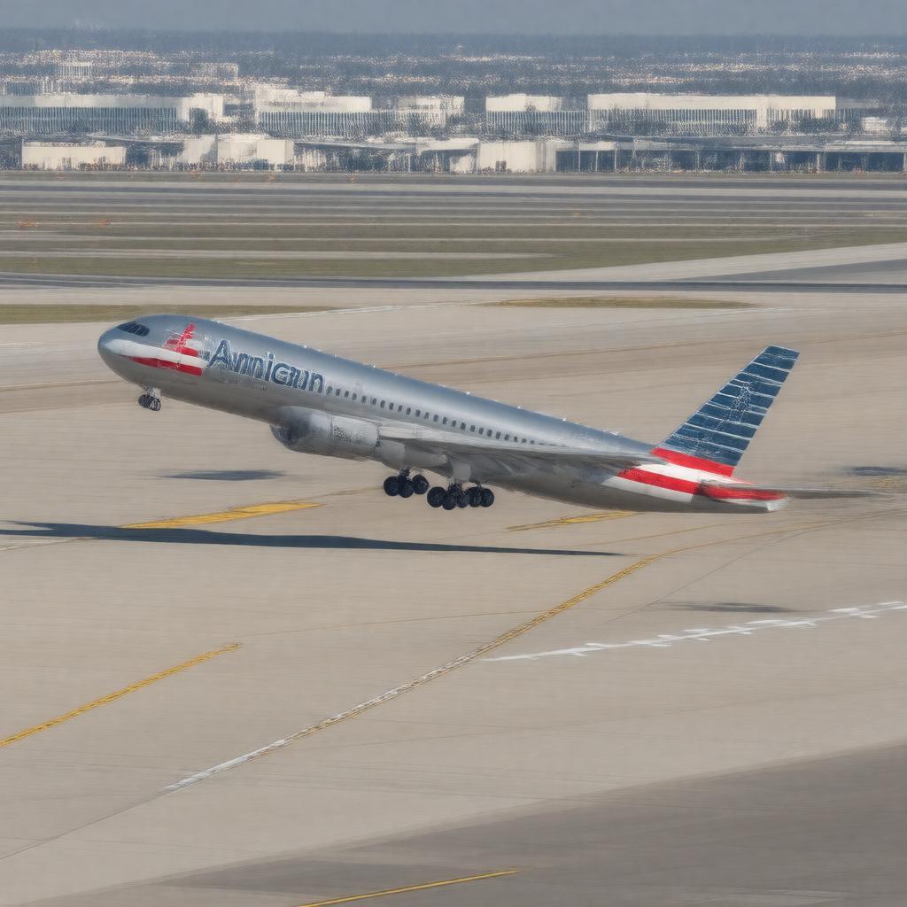AI-created image of American Airlines