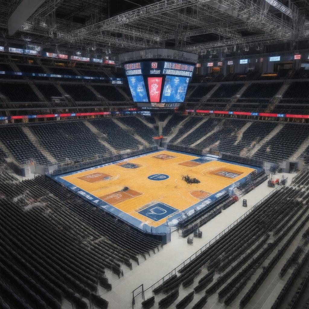AI-created image of American Airlines Center