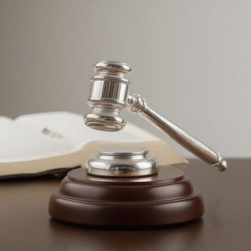 AI-created image of American Bar Association Silver Gavel Award