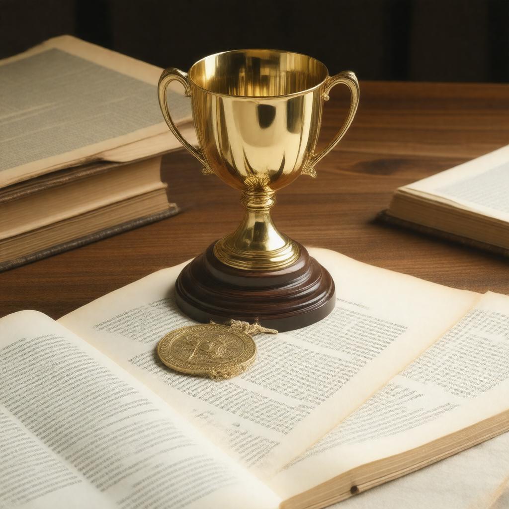 Click to view larger image AI-created image of American Book Award