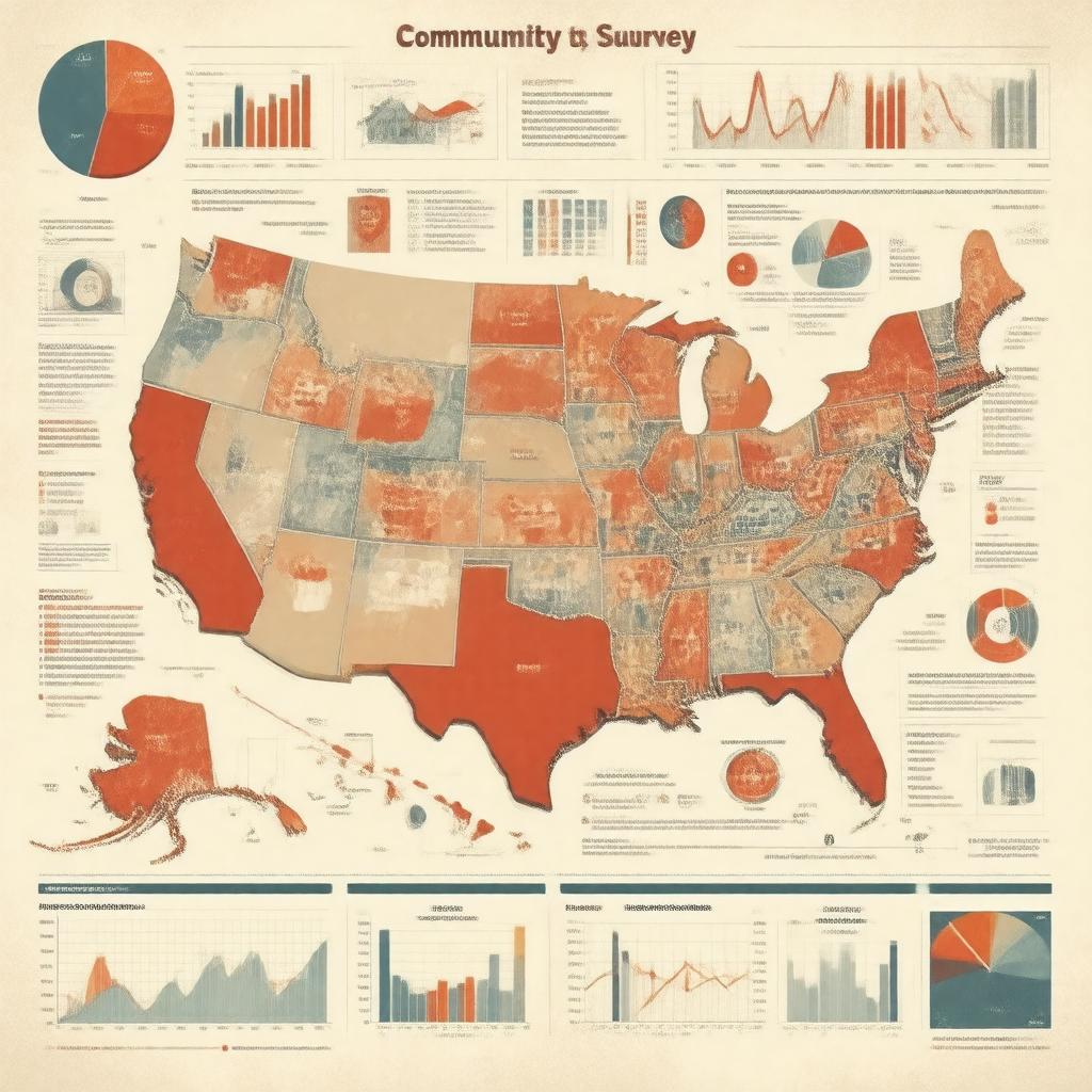 Click to view larger image AI-created image of American Community Survey