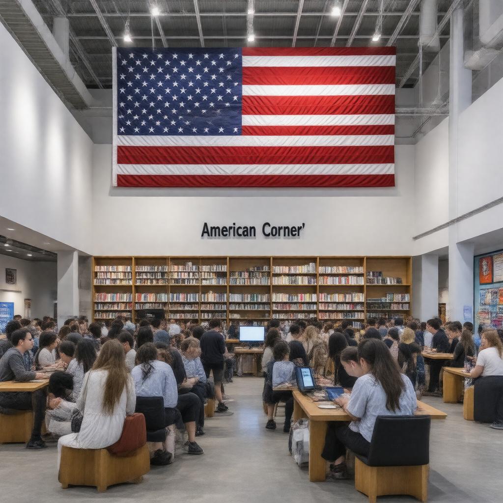 AI-created image of American Corners