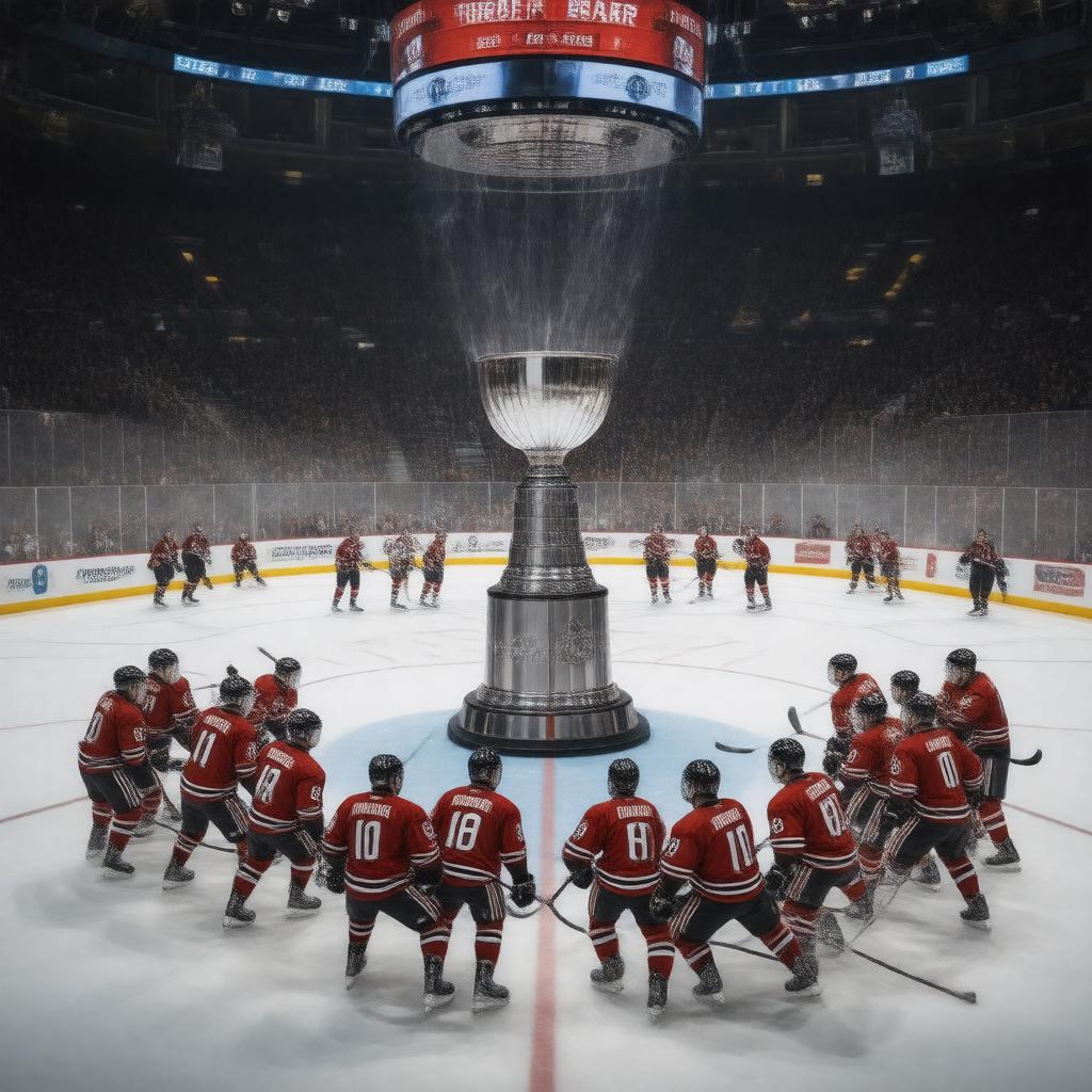 AI-created image of American Hockey League