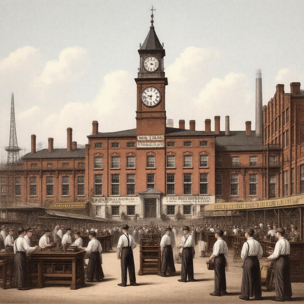 AI-created image of American Horologe Company