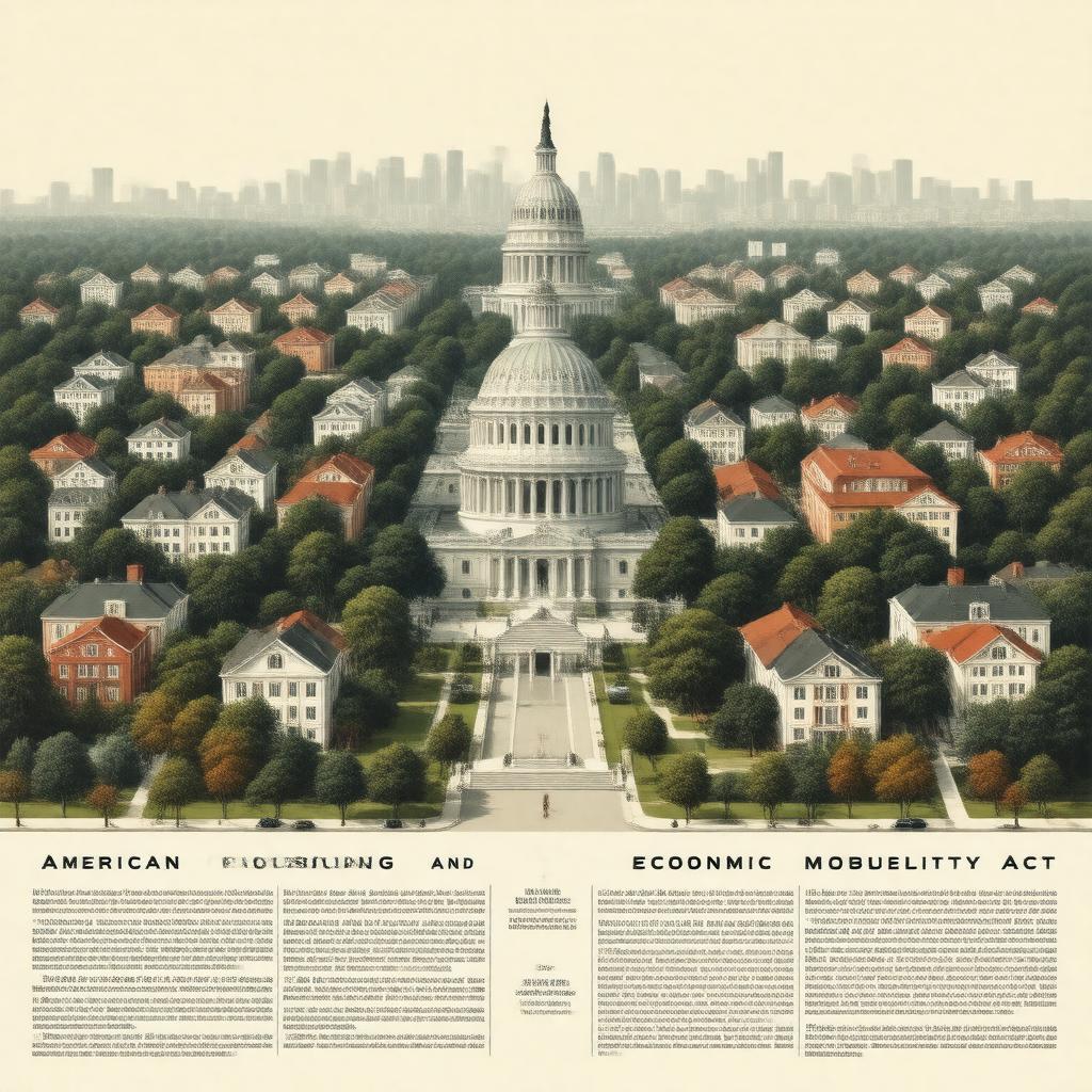 AI-created image of American Housing and Economic Mobility Act