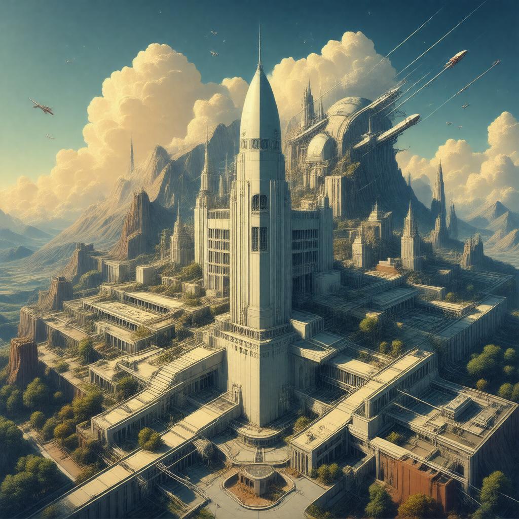 AI-created image of American Institute of Aeronautics and Astronautics
