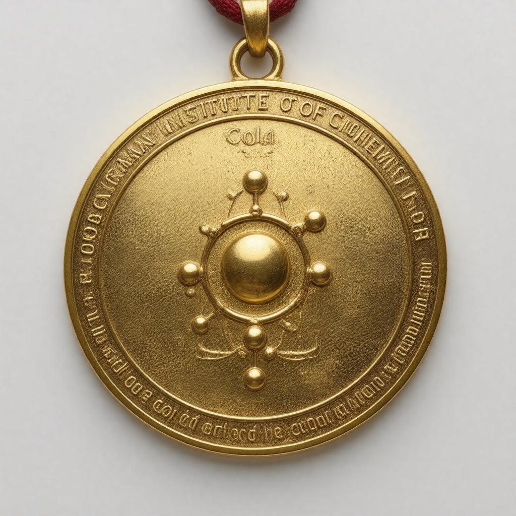 AI-created image of American Institute of Chemists Gold Medal