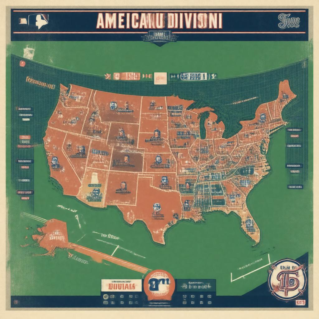 AI-created image of American League Central