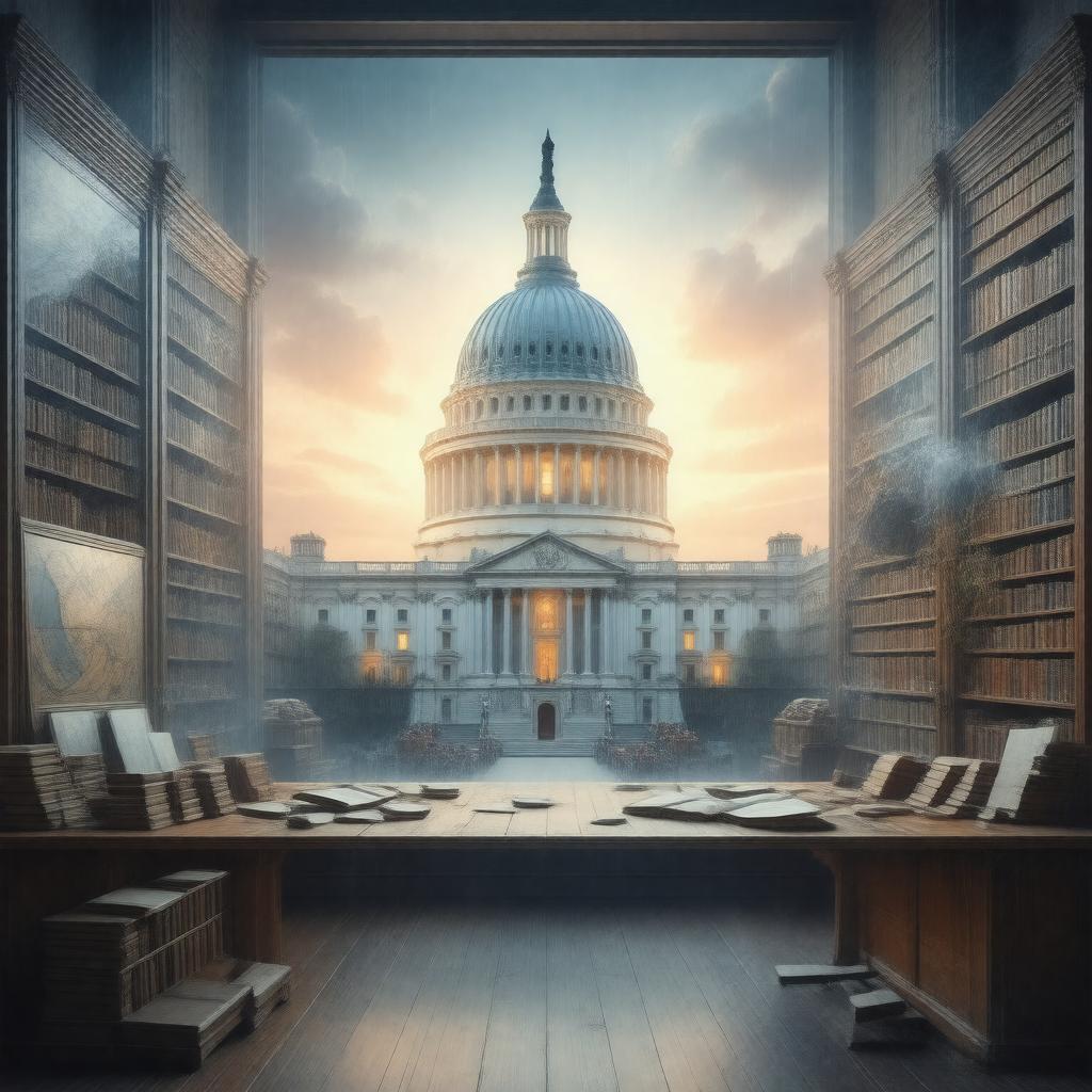 Click to view larger image AI-created image of American Memory project