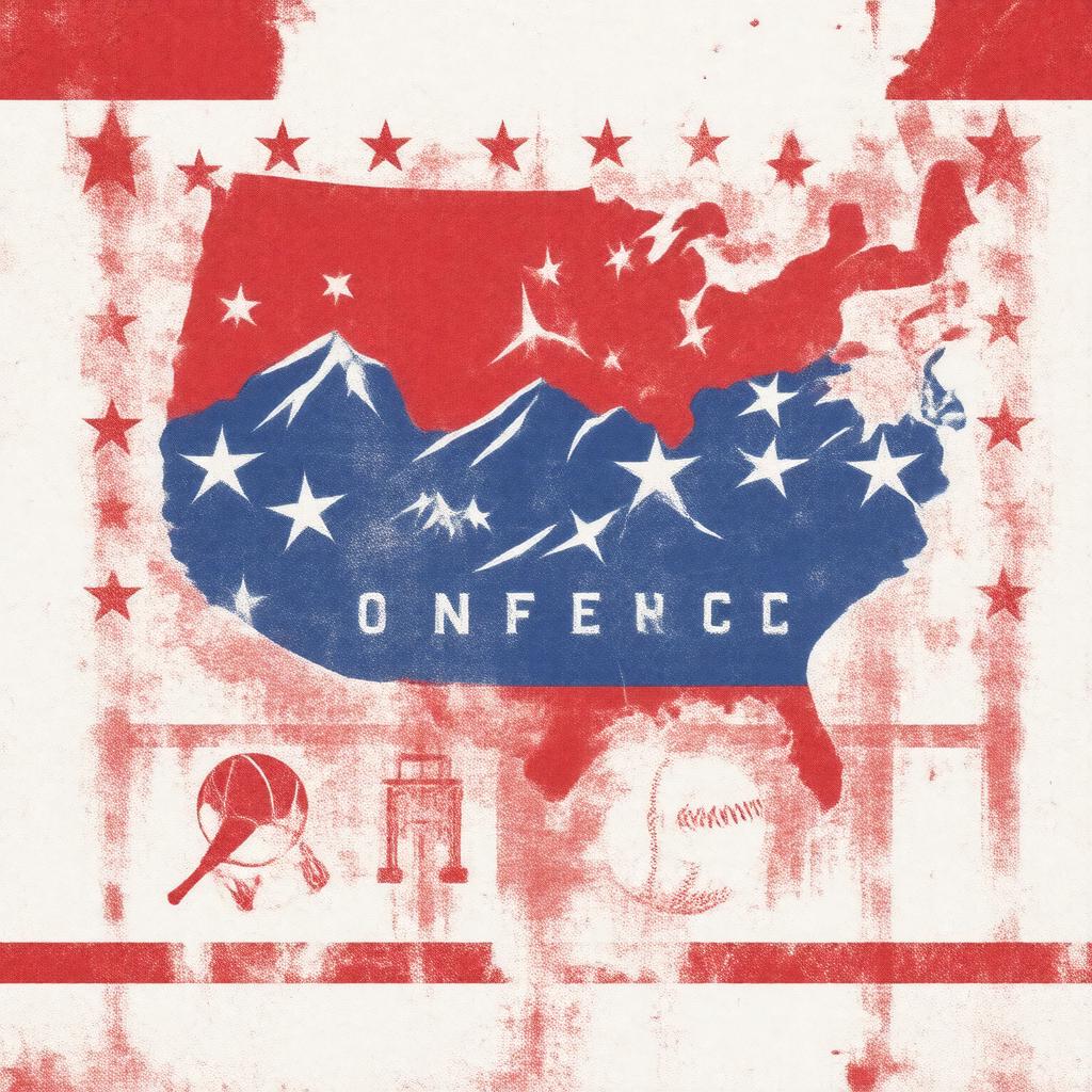 AI-created image of American Midwest Conference