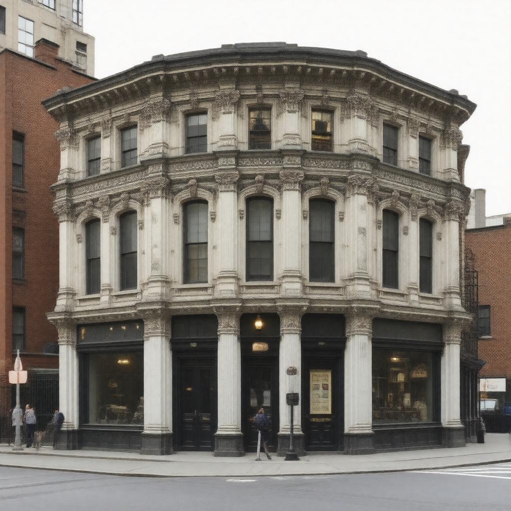 AI-created image of American Museum