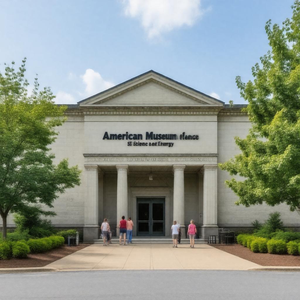 Click to view larger image AI-created image of American Museum of Science and Energy