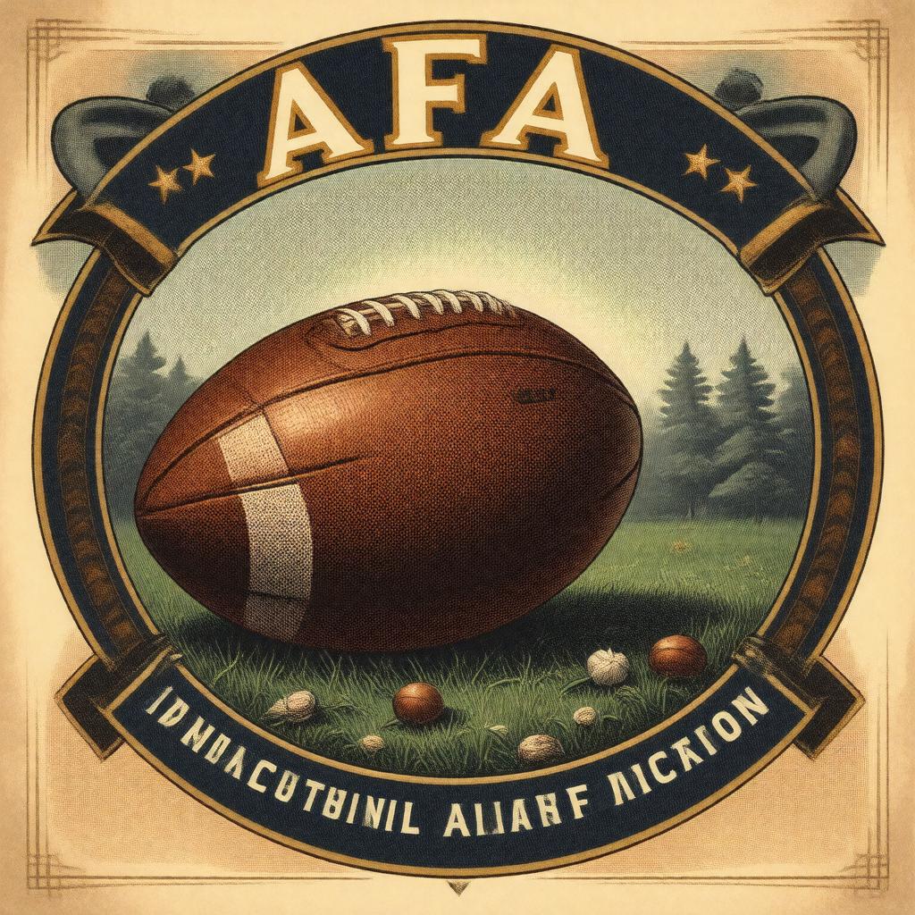 AI-created image of American Professional Football Association