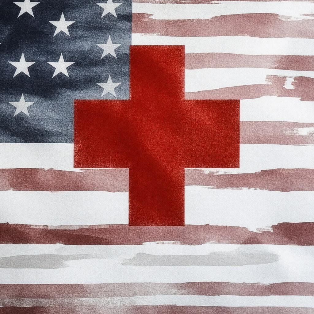 AI-created image of American Red Cross
