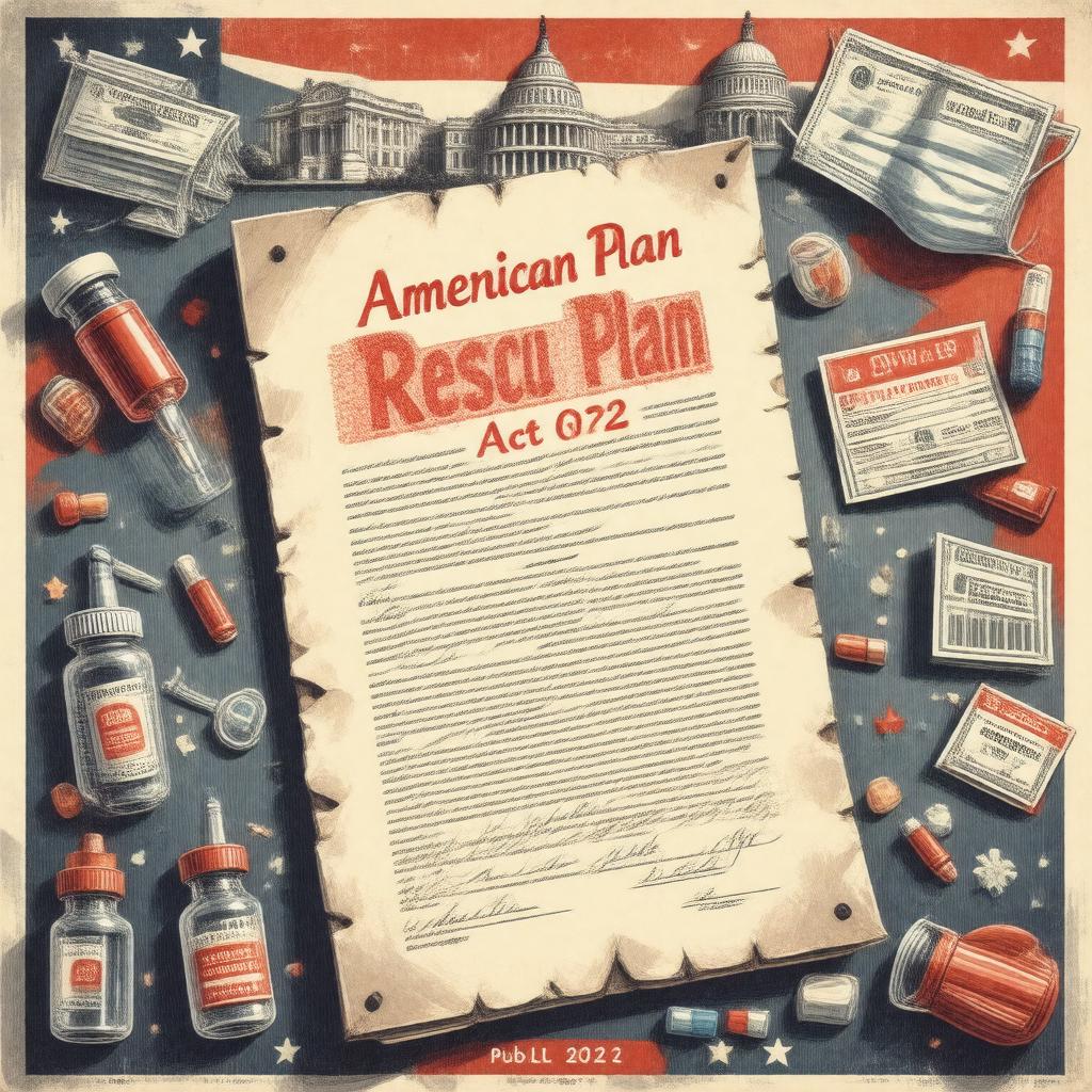 AI-created image of American Rescue Plan Act of 2021