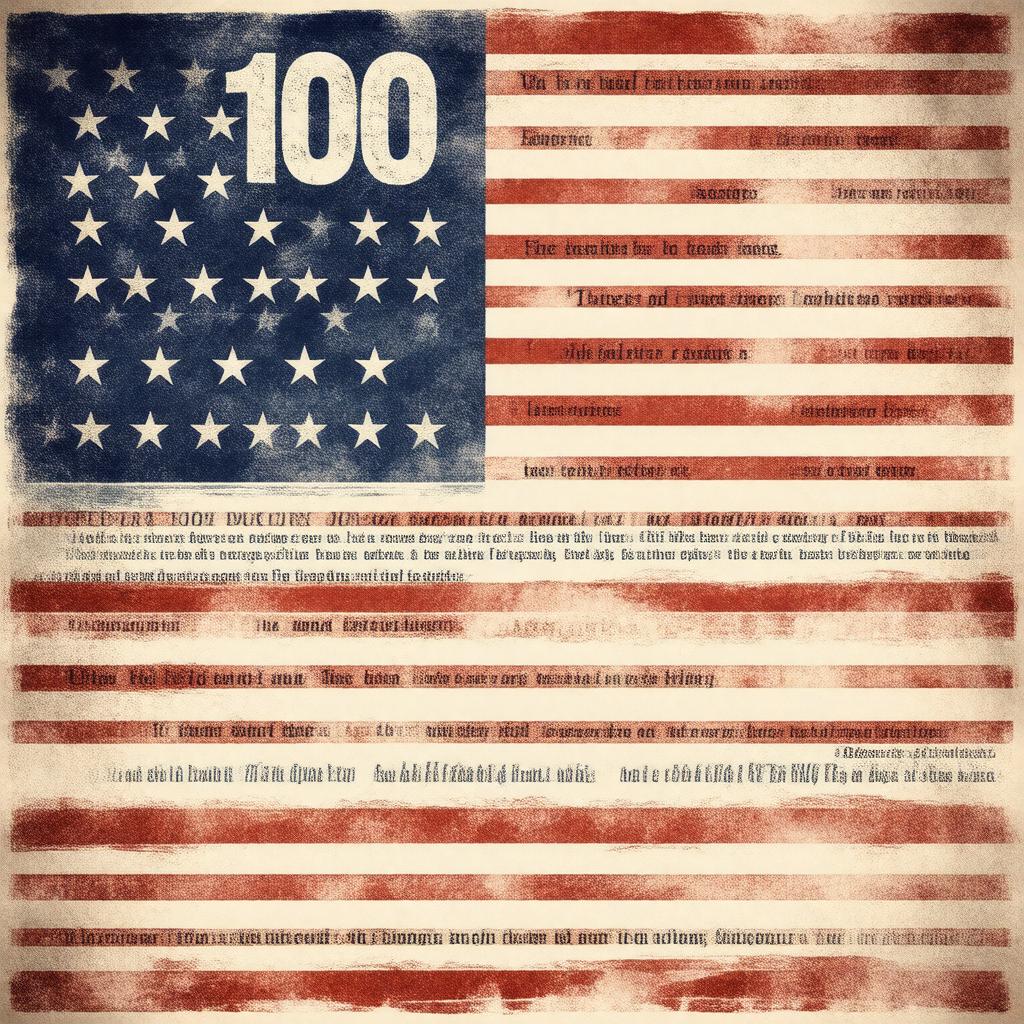 AI-created image of American Rhetoric Top 100 Speeches