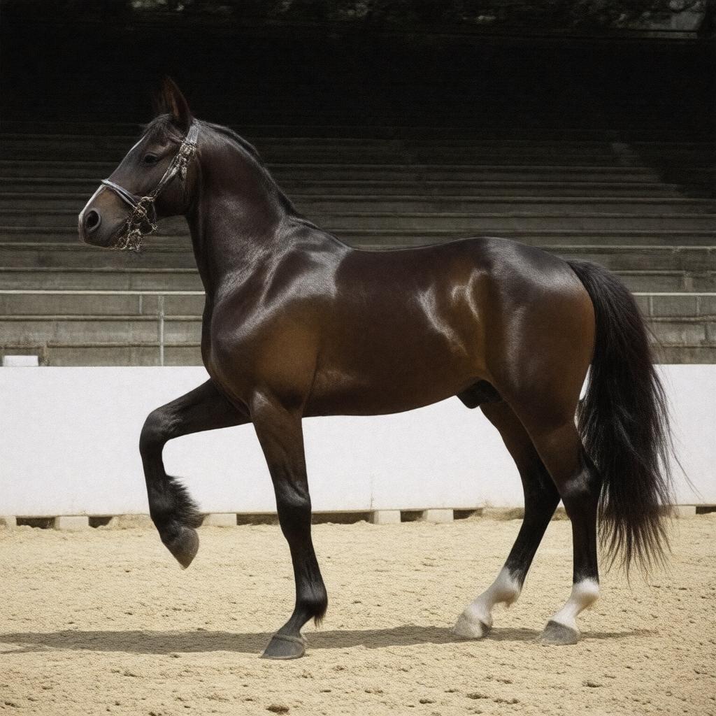 AI-created image of American Saddlebred